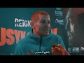 وصول أبطال الملاكمة لمواجهات usyk2fury moments from the arrival of boxing champions for usyk2fury