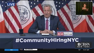 Mayor De Blasio Discusses Fall School Reopening