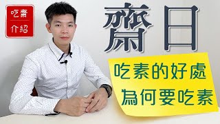 佛道教各式齋日&吃素介紹｜齋戒行善不遭瘟氣｜清靜身心 【薯叔老師】