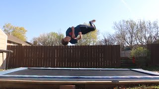 How to do a Back Full/Backflip 360 on a Trampoline! (Tutorials Week #6)