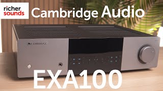 *Available Now* Cambridge Audio EXA100 Stereo Amplifier | Richer Sounds