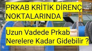 PRKAB Hissesi Türk Prysmian Kablo Uzun Vade Hedefleri Prkab Teknik Analiz ve Yorum