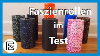 Faszienrollen im Test und Vergleich (Blackroll, Blackroll Orange, Pinofit, Balance Roll, usw)