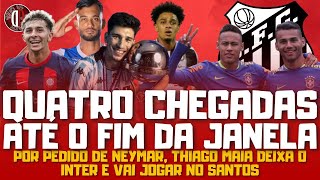 🟥⬜️ #INTER | REPOSIÇÕES CHEGANDO | DIRETORIA BUSCA MAIS DOIS | THIAGO MAIA ACEITA CONVITE DE NEYMAR