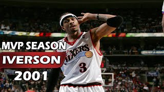 THROWBACK : Allen Iverson's MVP Year With The 76ers ( 2001 )