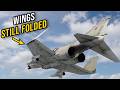 When Fighter Jets Take Off With Folded Wings
