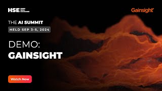 HSE AI Summit: Gainsight demo (presented by Ori Entis)