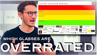 The Luxury Glasses TIER LIST: 50 of the World's BEST Frame Brands