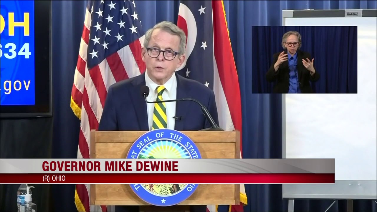 Ohio Gov. Mike Dewine Announces Developments To Expand COVID-19 Testing ...