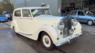 1948 ROLLS ROYCE SILVER WRAITH | MATHEWSONS CLASSIC CARS | AUCTION: 5, 6 \u0026 7 FEBRUARY 2025