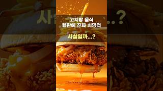 고지방 음식 혈관에 치명적이다. 사실일까..? (series.1002)