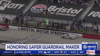 NASCAR honors man who designed newly installed Loudon County guardrails