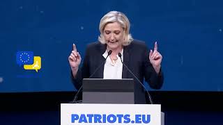 🚨Europe at a Crossroads: Marine Le Pen's Powerful Call to Action! 🇪🇺🔥Should Europe follow this path?