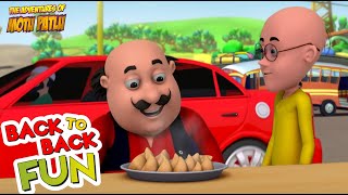 Patlu Ne Liye Motu Ke Samose | 54 | Back To Back Fun 2025 | S04 | Cartoons For Kids | Motu Patlu