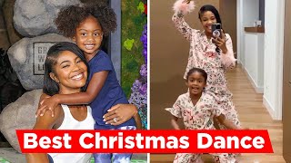 Gabrielle Union And Daughter Kaavia Enjoyed Christmas Dance