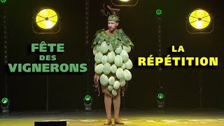 La répétition de la Fête des vignerons