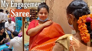 My Engagement pattu saree shopping in Kanchipuram ❤