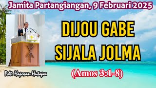 Jamita Partangiangan, Epistel Minggu 9 Februari 2025, Amos 3:1-8 @haposanhutapea