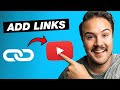 MUST KNOW Trick For Adding Clickable Links to YouTube Description