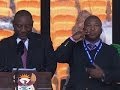 Signer for Mandela memorial service: 