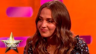 Alicia Vikander My Breasts Are Not As Pointy As The First Lara Croft”  The Graham Norton Show
