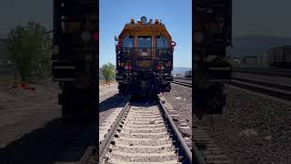 LORAM Rail Grinder! Railfanscajonpass! Subscribe! ✅🔔 Nonstop Railroading Videos In 4KHDR!