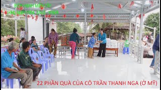 1038  CÔ TRẦN THANH NGA (Ở MỸ) TẶNG 22 PHẦN QUÀ TẾT - NHỮNG PHẦN QUÀ ĐẦY Ý NGHĨA CHO BÀ CON | BHMT