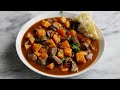 sweet potato beef stew