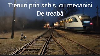 4 TRENUR ÎN SEBIȘ CU MECANICI FAINI (doar primele două trenuri în rest nu prea)