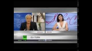 Marine Le Pen interview with Sophie Shevardnadze on June 9, 2014