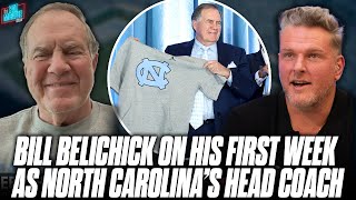 Bill Belichick Breaks Down His First Week As North Carolina's Head Coach | Pat McAfee Show