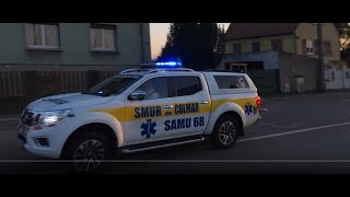 Véhicules de secours en Alsace (SMUR, ASSU, VSAV, Hélicoptères,...)