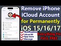 How to Remove iCloud Account from iPhone without Password in Full Free | iOS 15-17 Everything Fix