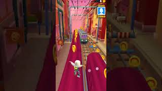 Fiz a burla do trem no subway surfers