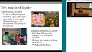 Childcare And Biological Sensitivity To Context   Zients Lecture Phillips 5 18 16 1