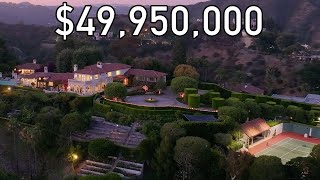 $49,950,000 Beverly Hills Secret Estate on 2.37 Acres (Ocean + Skyline Views to Malibu!)