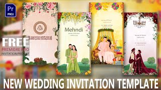 New  Wedding Invitation Free for Premiere Pro