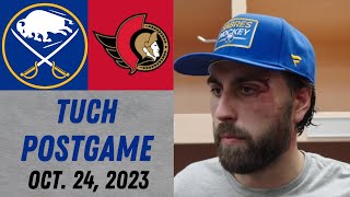 Alex Tuch Postgame Interview vs Ottawa Senators (10/24/2023)