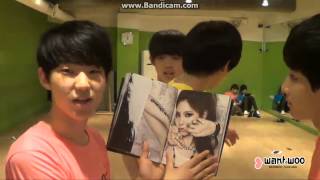 130618 SEVENTEEN TV    Seventeen with After school's album