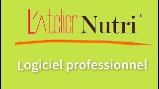 Logiciel "L'Atelier Nutri"
