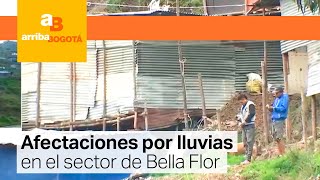 Fuertes lluvias destruyen viviendas en el sector de Bella Flor en Ciudad Bolívar | CityTv