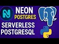 Get Started with Neon Postgres | Serverless PostgreSQL + Python Tutorial (2025)