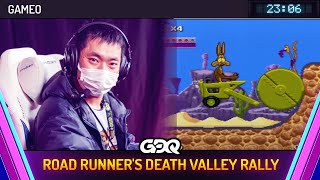 Road Runner's Death Valley Rally by gameO in 23:06 - Awesome Games Done Quick 2025