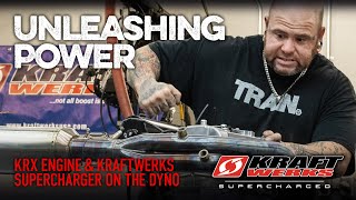 Unleashing Power: KraftwerksUSA's KRX Engine Gets a Supercharger