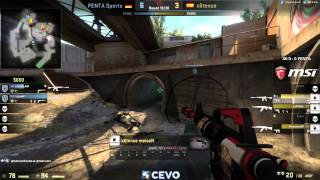 x6tence vs PENTA Sports Game 1 (CEVO-P CS:GO Season 7) - Helium \u0026 Metuz