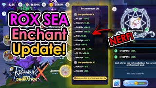 [ROX] ROX SEA Enchant Rework! Enchant Nerfs & Buffs Explained | King Spade