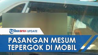 Seorang Pria dan Wanita Tepergok Mesum di Mobil di Jakabaring Palembang, Wanita Masih di Bawah Umur