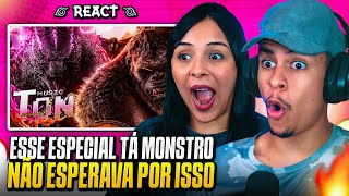 PAPYRUS DA BATATA: O Novo Império | Godzilla e Kong (Monsterverse) | [Casal Jounin React] 🔥