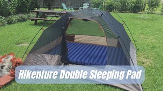 Hikenture Double Sleeping Pad Review | Inflatable Air Mat Camping Mattress