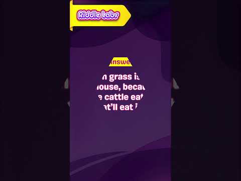 How is a mouse like grass in a meadow answer key?